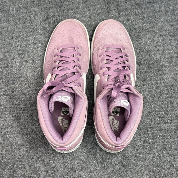 Nike Dunk High Shoes Men\'s Size 12 Violet Dust Purple Suede High Lace Athletic main image 11